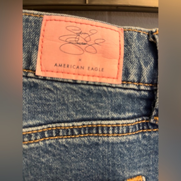 American Eagle Outfitters NWOTSydney Sweeney Low Rise Ultra Wide Jeans Low Rise - Picture 4 of 10